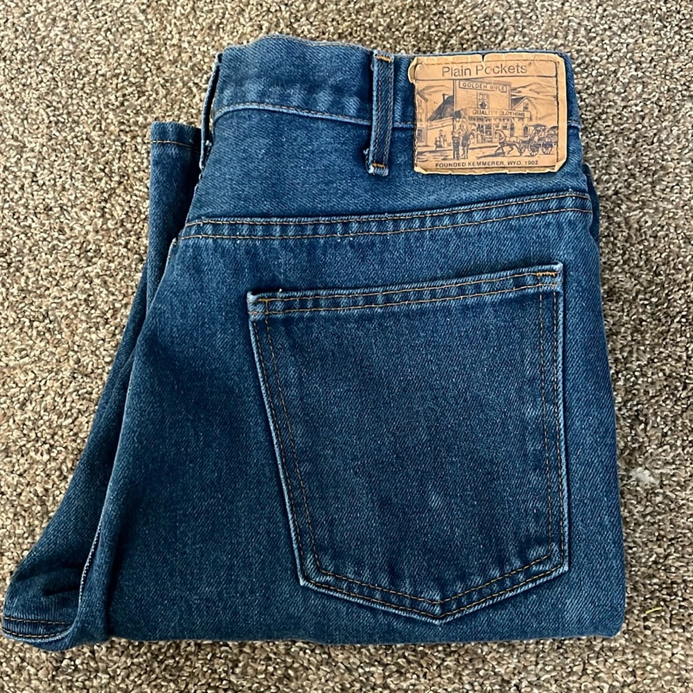 JC Penney Plain Pockets Denim Jeans size 34x32